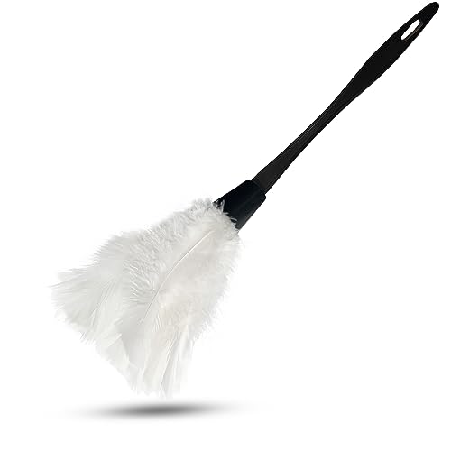 Feather Duster - Turkey Feather, 14 Inches - Ideal for Home Cleaning