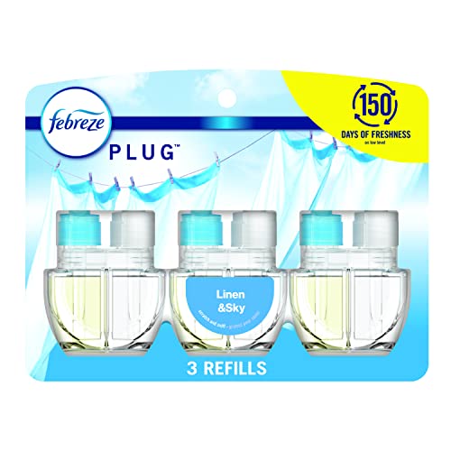 Febreze Odor-Fighting Linen & Sky Air Freshener Refill Pack
