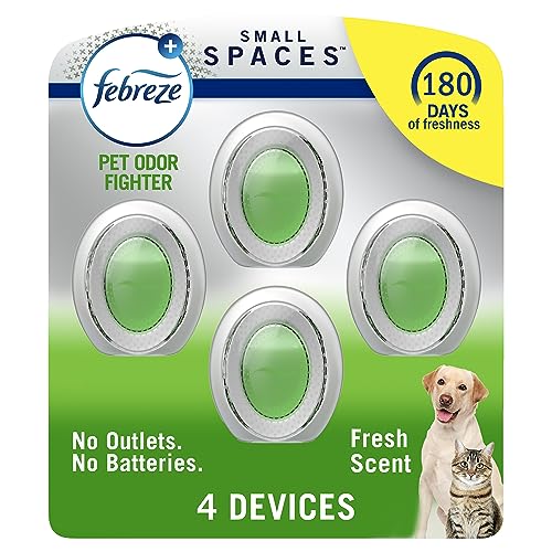 Febreze Small Spaces Pet-Friendly Air Freshener (4 Pack)