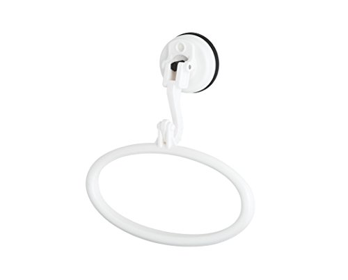 FECA No Drill Suction Cup Towel Ring Holder