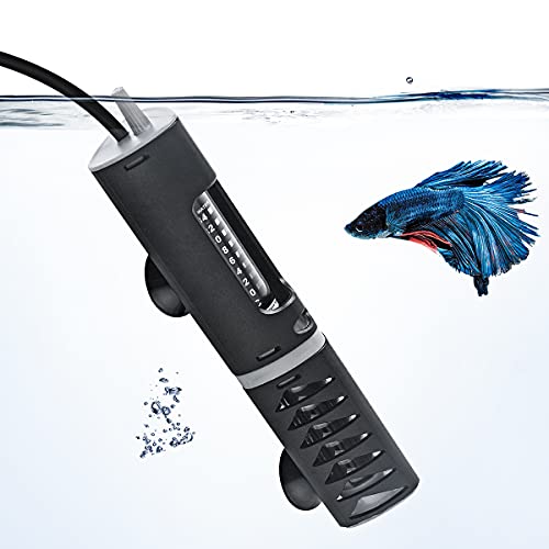 FEDOUR Adjustable Aquarium Heater with Protective Cover