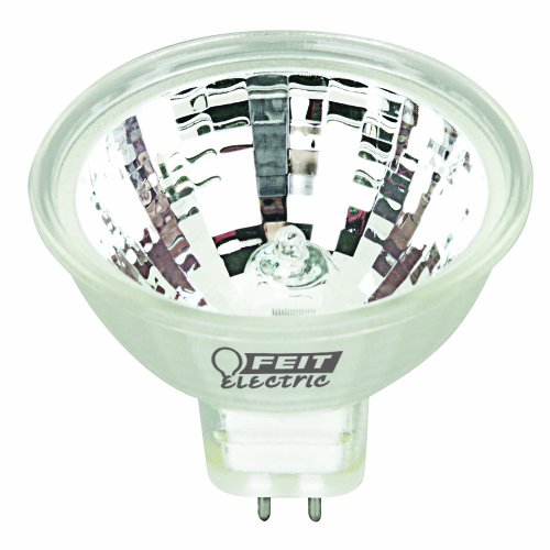 Feit Electric MR16 Halogen Bulb, Bi-Pin Base Type G8, 50 Watt, Dimmable Halogen Flood or Spot Light Bulb, BPEXN-120, Warm White