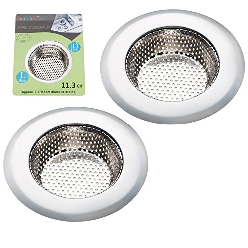 Fengbao Stainless Steel Kitchen Sink Strainer - Large 4.5" Diameter