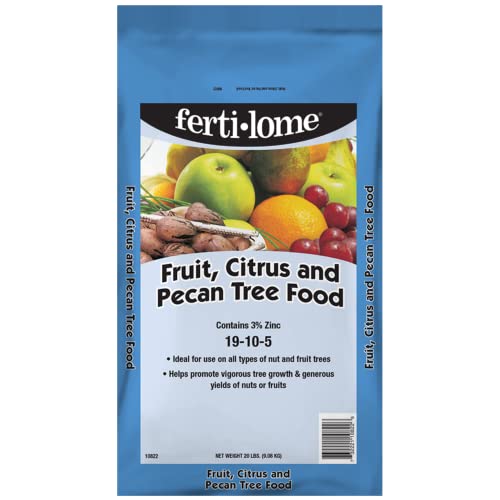 Fertilome (10822) Fruit, Citrus and Pecan Tree Food 19-10-5 (20 lbs.)