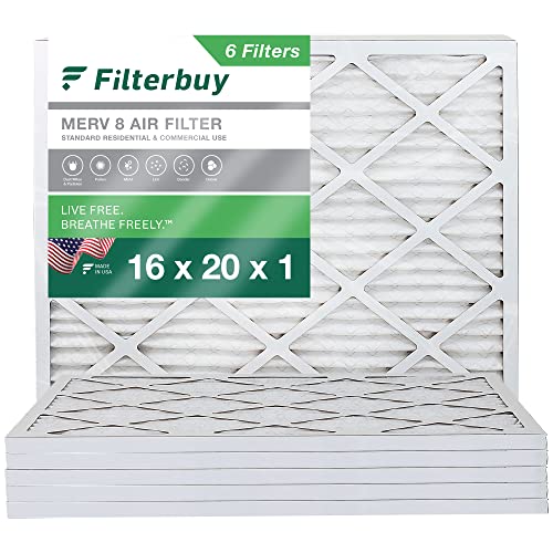 Filterbuy 16x20x1 Air Filter