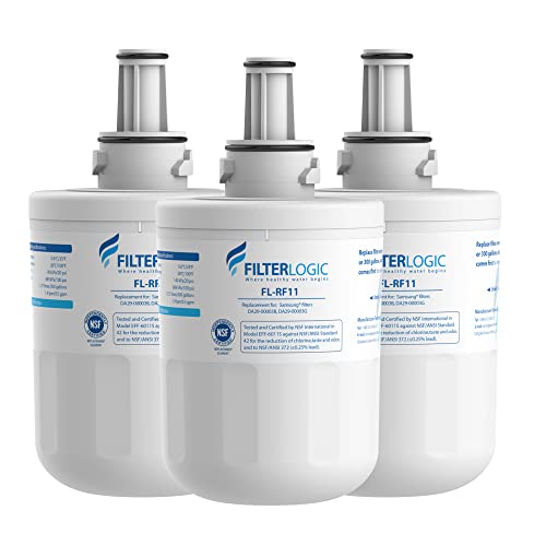 Samsung Compatible Refrigerator Water Filter - Triple Pack by FilterLogic