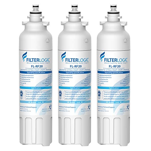 FilterLogic Refrigerator Water Filter (Pack of 3)