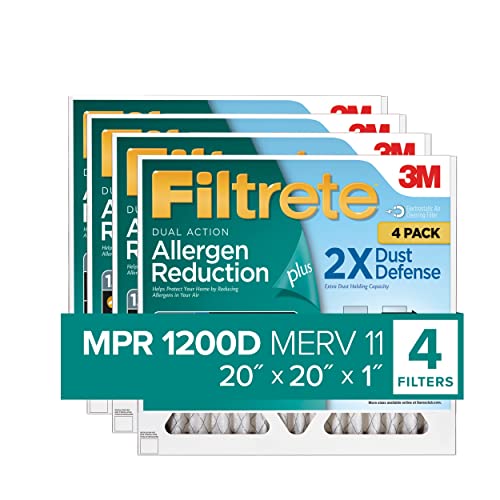Filtrete 20x20x1 Air Filter MPR 1200D MERV 11