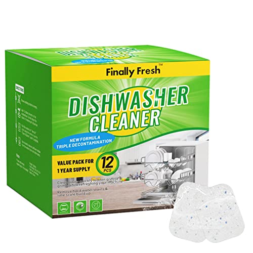 Finally Fresh Dishwasher Cleaner and Deodorizer