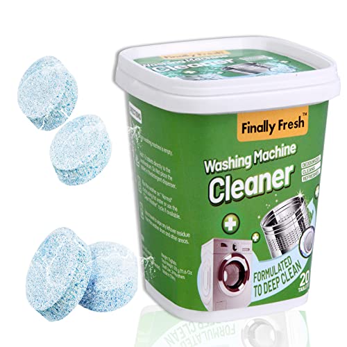 Finally Fresh 20 Pack Washer Cleaner for All Machines