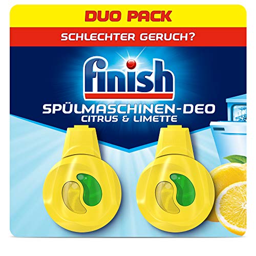 Finish Dishwasher Freshener Duopack - Lemon Scent
