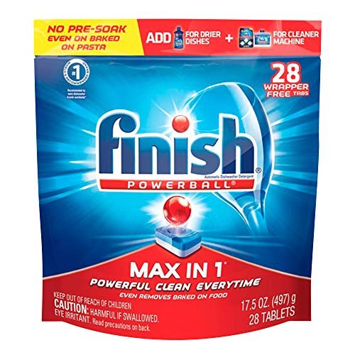 Finish Max in 1 Powerball Dishwasher Detergent Tablets