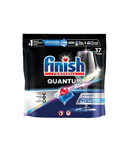 Finish Quantum Dishwasher Detergent - 37ct - Powerball - Ultimate Clean and Shine