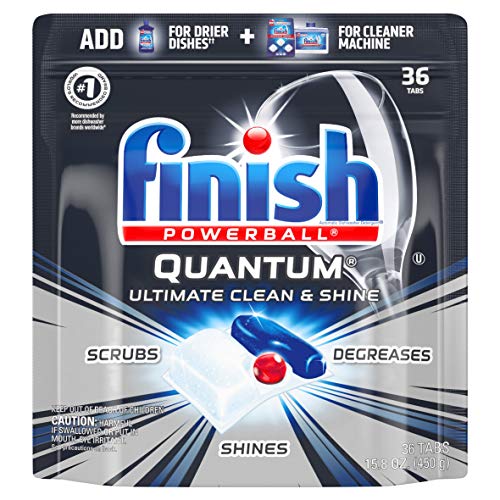 Finish Quantum Max Powerball Dishwasher Detergent Tablets