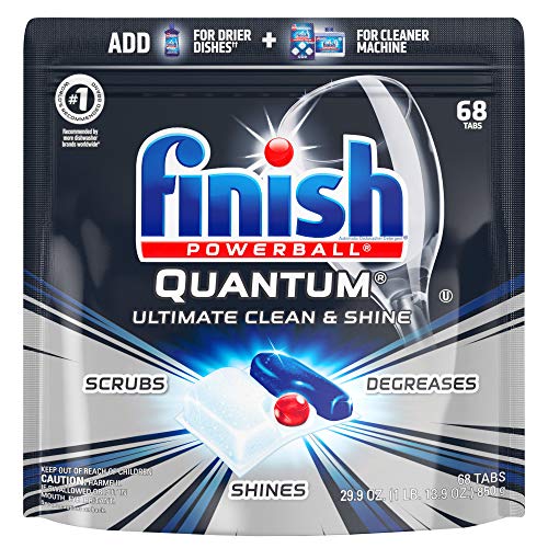9 Amazing Finish Quantum Max Powerball Dishwasher Detergent for 2024