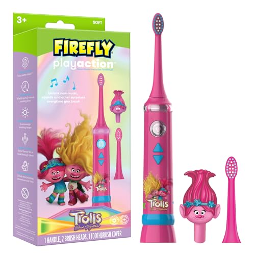 Firefly Play Action Trolls Smart Sonic Toothbrush Kit
