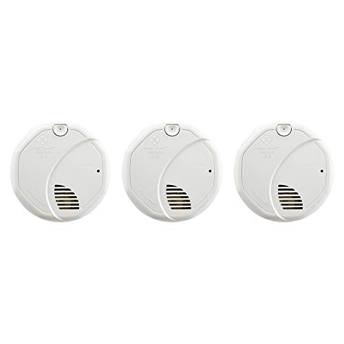 First Alert 3120B-3 Smoke Detector, Photoelectric & Ionization, 3-Pack