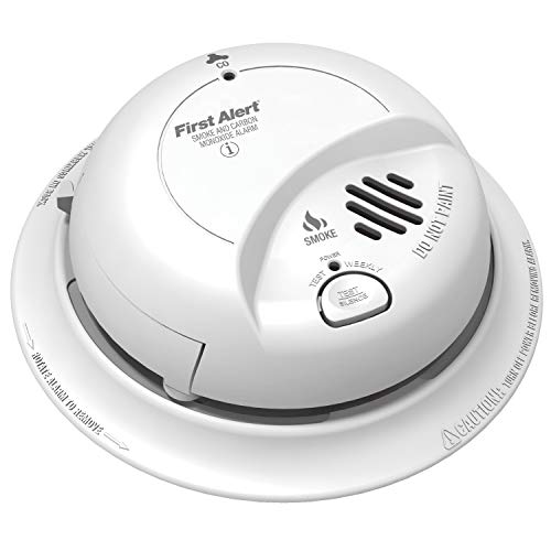First Alert BRK SC-9120B Hardwired Smoke and Carbon Monoxide (CO) Detector with Battery Backup