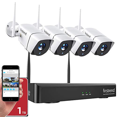 Firstrend 1080P 8CH Wireless Security Camera System