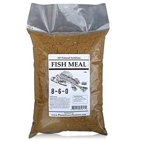 Fish Meal - Organic Fish Fertilizer 8-6-0 (5 lbs)