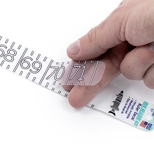 Fish Ruler Sticker & Measuring Decal