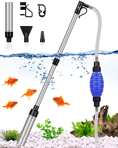 fishkeeper Aquarium Siphon Vacuum Cleaner