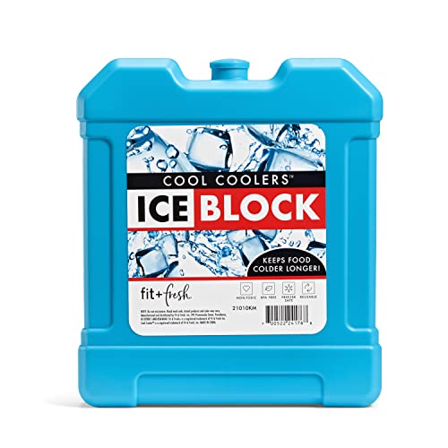 Fit and Fresh Cool Coolers Ice - Keep Your Food and Drinks Chilled