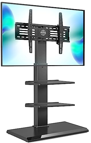 FITUEYES Universal Floor TV Stand with Swivel Tilt Mount