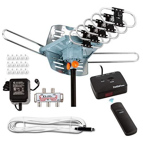 Five Star HDTV Antenna - Enhanced Signal Reception and Easy Installation