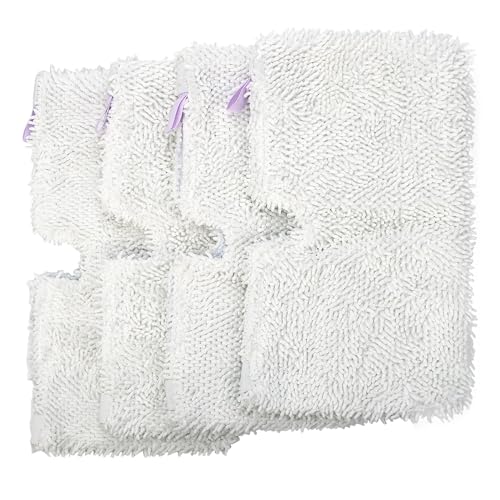 Flammi Steam Mop Replacement Pads - 4 Pack