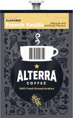 FLAVIA ALTERRA Coffee, French Vanilla, 20-Count Fresh Packs