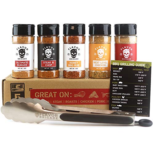 Flavor Brigade Gourmet Grilling Spices Gift Set
