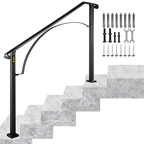 Flexible and Sturdy Handrail for Outdoor Steps