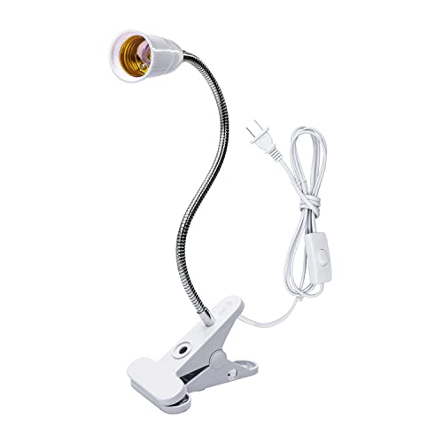 Flexible Clip Desk Lamp Holder with Strong Clamp Design