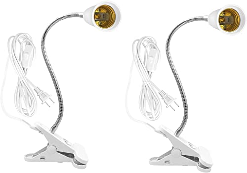 Flexible Clip Desk Lamp Socket