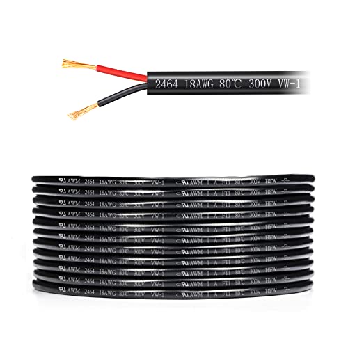 Flexible Electrical Wire Stranded PVC Red & Black Cord