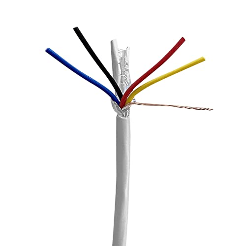 Flexible Stranded Shielded 18-Gauge 4-Conductor Cable