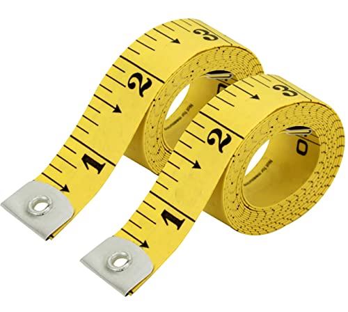 GDMINLO Soft Tape Measure Double Scale Body Sewing Flexible Ruler for  Weight Loss Medical Measurement Tailor Craft Vinyl Ruler, Has Centimetre on