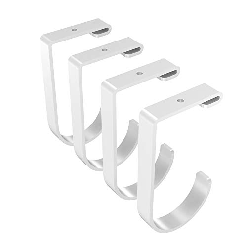 FLEXIMOUNTS 4-Pack Add-On Storage Hooks for Ceiling Racks and Wall Shelves