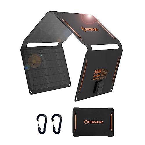 FlexSolar 30W Portable Solar Panel