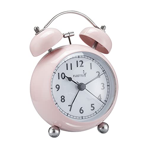 FLOITTUY Twin Bell Alarm Clock