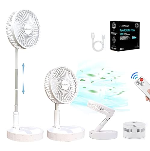 FlowAir Rechargeable Battery Operated Fan