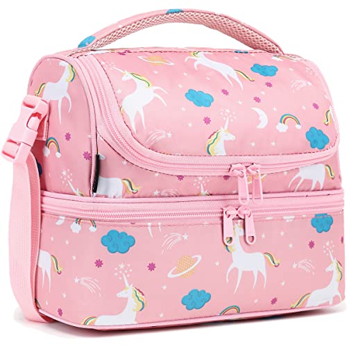 FlowFly Kids Double Decker Insulated Lunch Bag