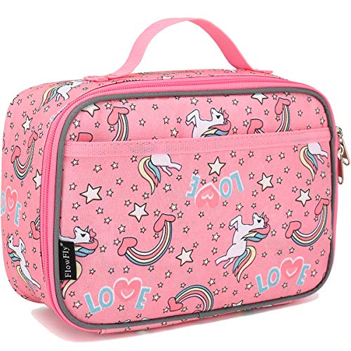FlowFly Kids Lunch box - Insulated Soft Bag for School