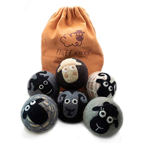 Fluff Ewes Premium Handmade NZ Dryer Balls