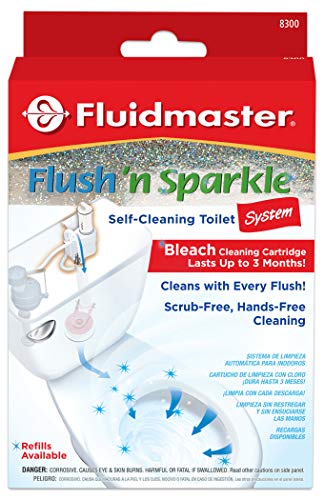 Flush 'n Sparkle Toilet Cleaning System with Bleach