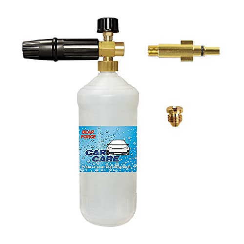 Foam Cannon with Connector & Nozzles - Power Washer Snow Foam Lance