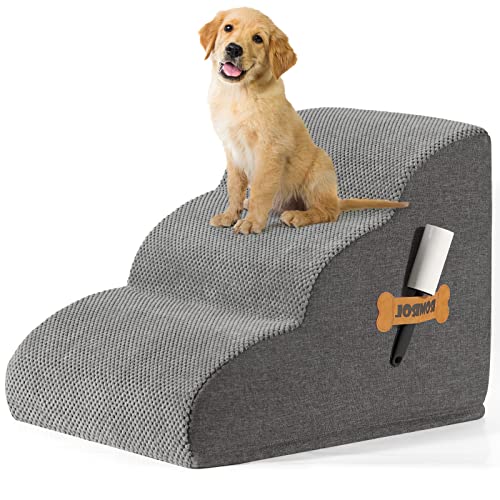 Foam Dog Stairs Ramp for Beds Couches