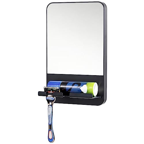 Fogless Suction Shower Mirror with Razor Holder - TAILI