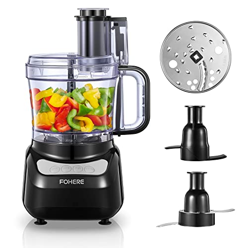 FOHERE 12 Cup Food Processor